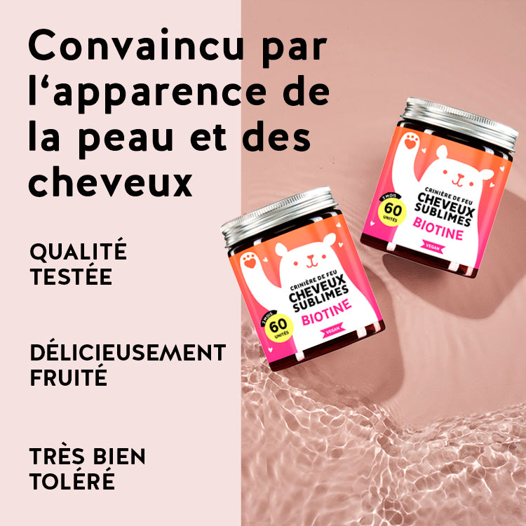 Les produits de Bears with Benefits ont été développés avec des pharmaciens, ils ont une biodisponibilité élevée et ils sont sans gluten et sans lactose. L'emballage est en PET recyclé et nous offrons une garantie de satisfaction à 100%.