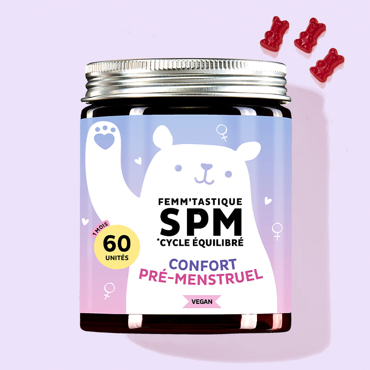 Une boîte Femm 'tastique SPM Cycle Équilibré avec poivre de moines pour un cycle équilibré de Bears with Benefits